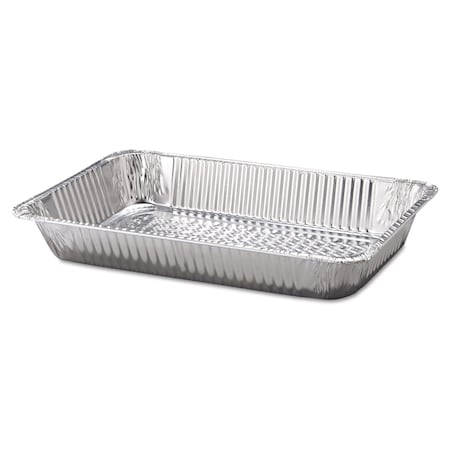 Hfa Aluminum Steam Table Pans, Full-Size Deep, 3.19in. Deep, 12.19 x 20.75, 50PK 201900